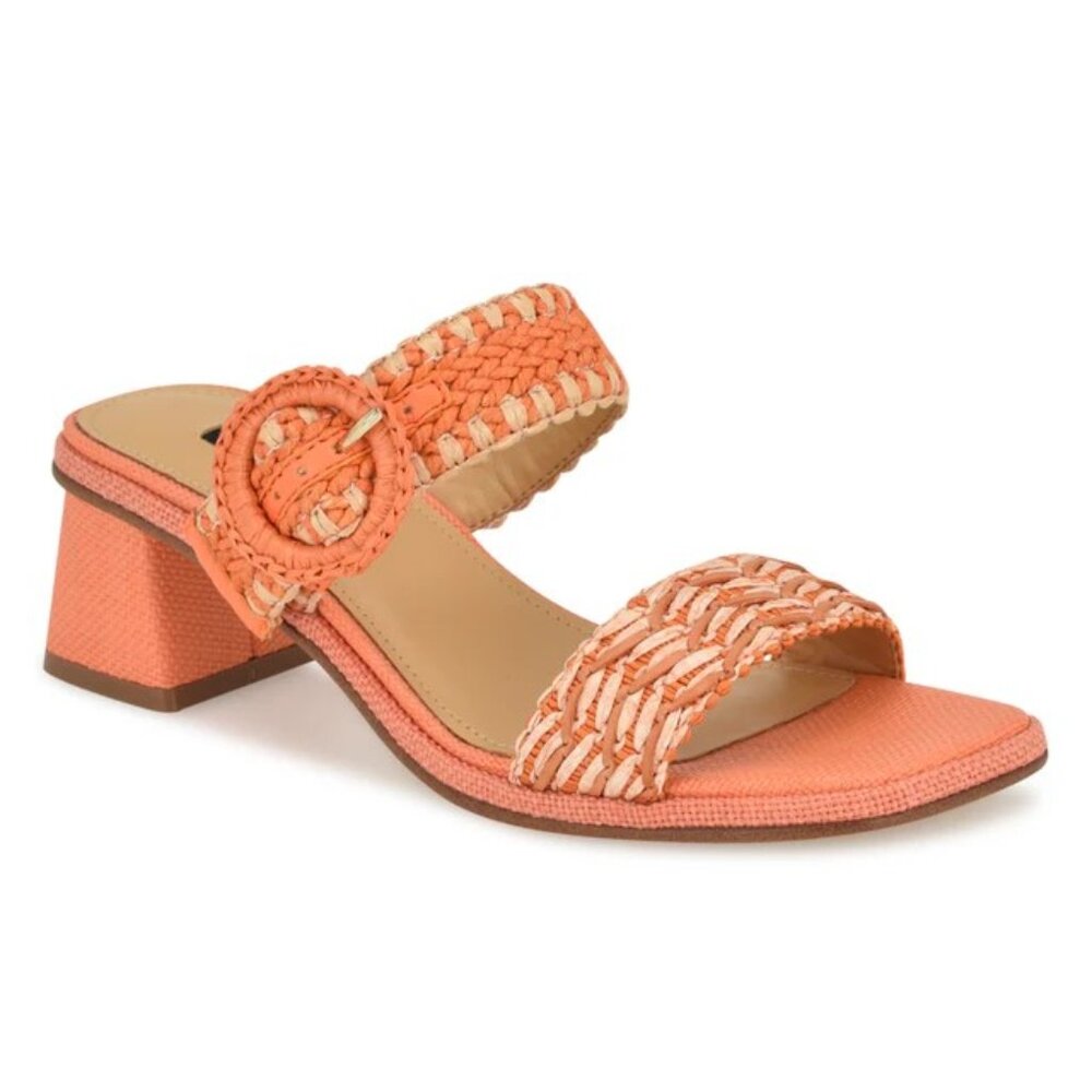 Nine West Emerey Woven Slide Sandals